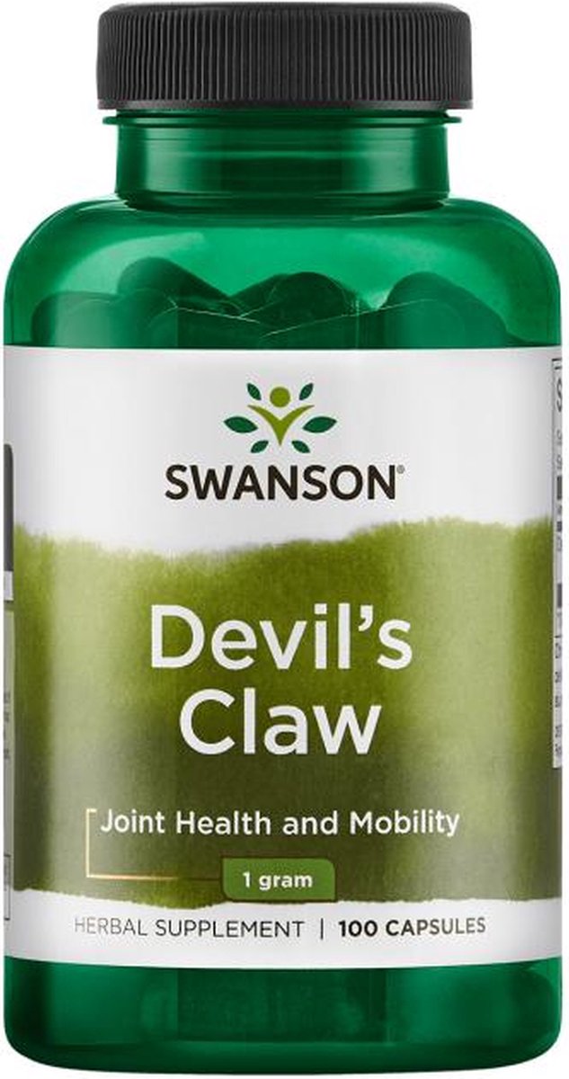 Wsparcie Odporności Diabelski Pazur Swanson Devil's Claw 500mg 100kaps