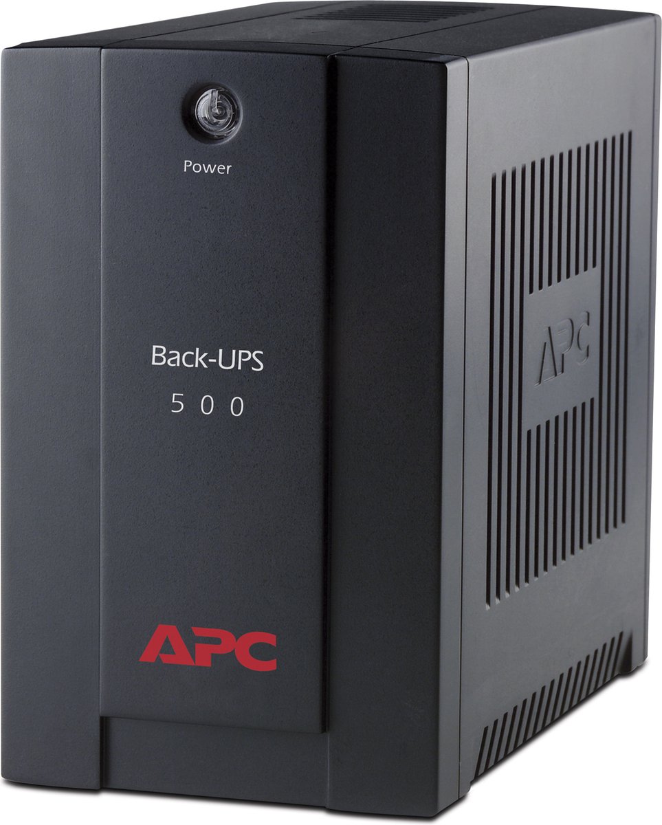 Schneider Electric APC Back-UPS 500VA, AVR, IEC outlets, EU Medium