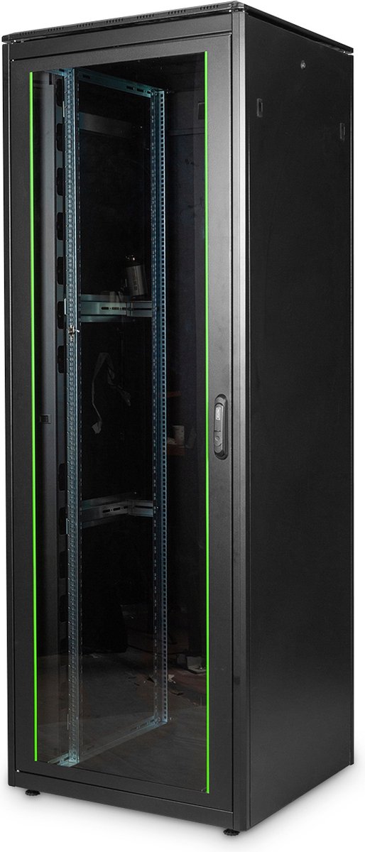 ASSMANN DIGITUS 47HE Netzwerkschrank Unique 2276x800x800 mm sw.