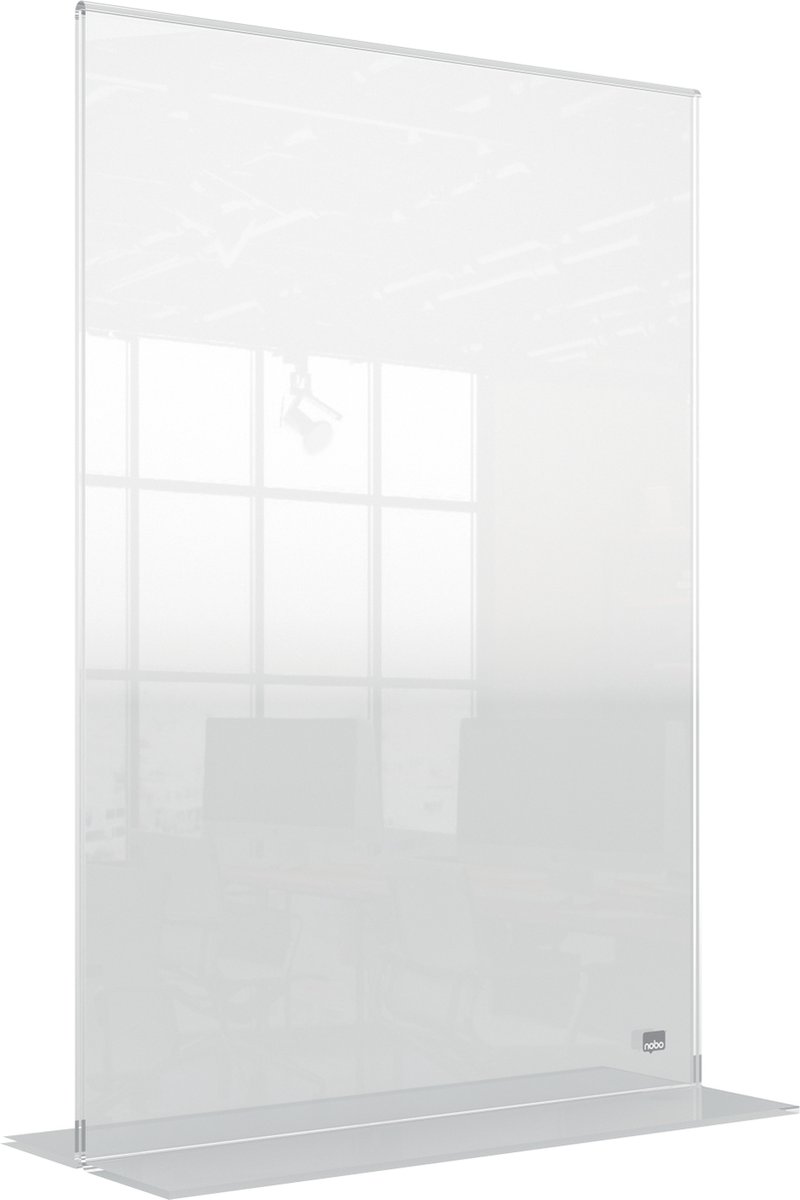 Nobo Tischaufsteller Premium Plus Acryl A3 Acryl glasklar