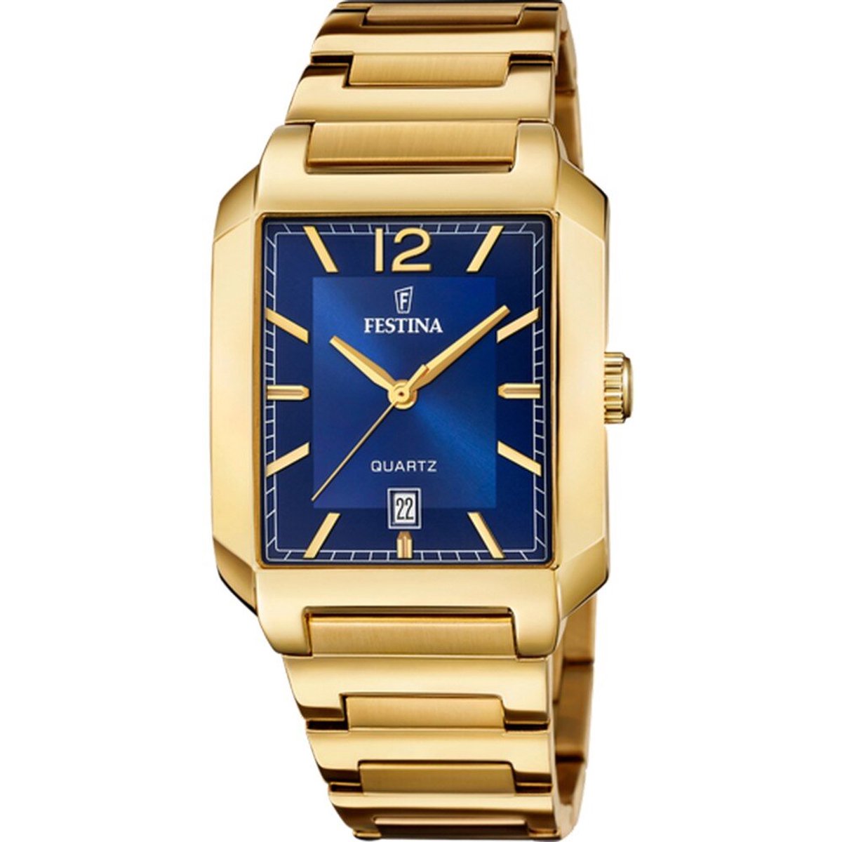 Festina F20678/3 Herrenuhr On the Square 36mm 5ATM
