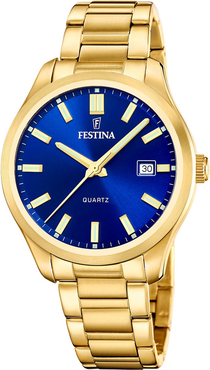 Festina F20740/2 Herrenuhr Classic 41mm 5ATM