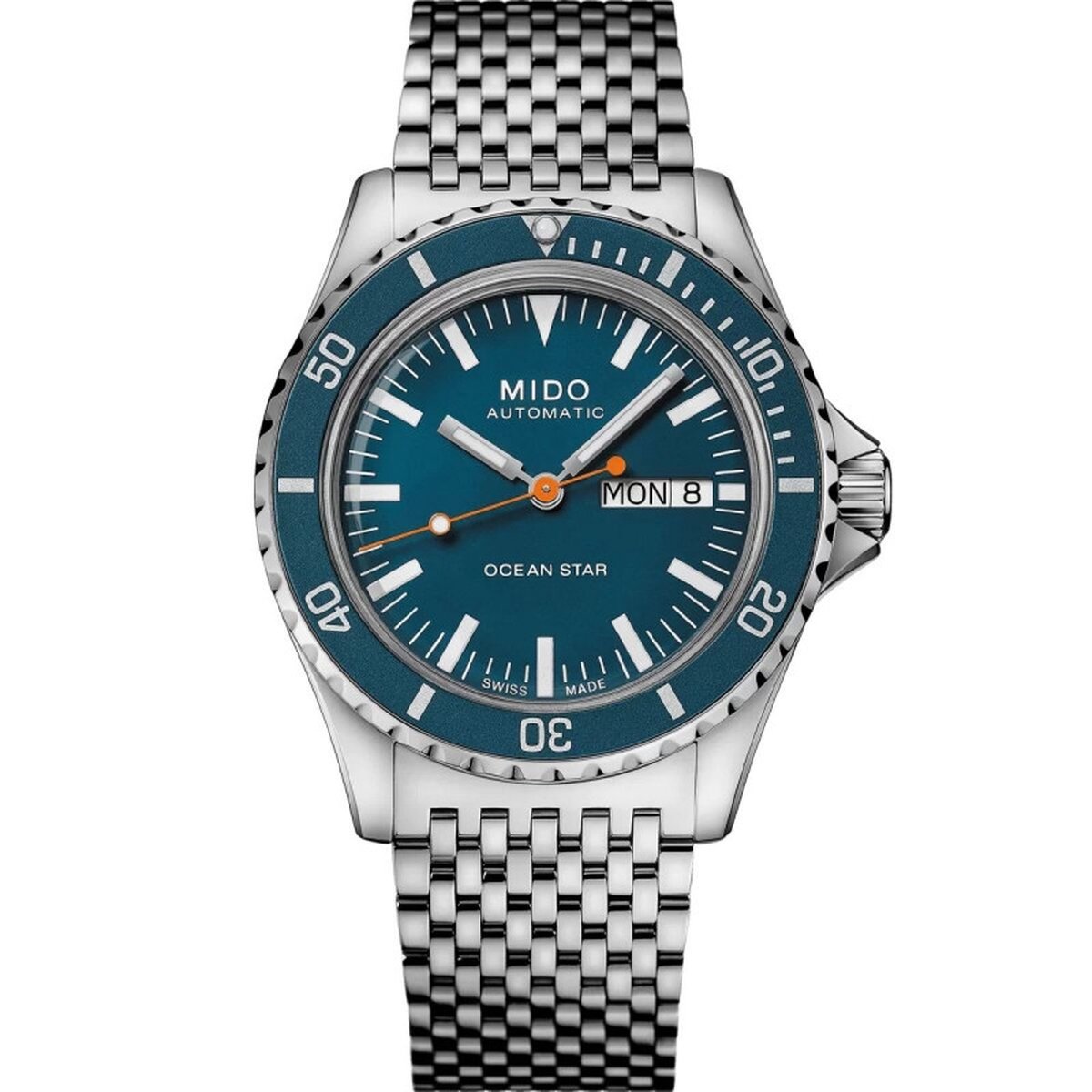 Mido M0268301104100 Herrenuhr Ocean Star Tribute Automatik 41mm 20ATM