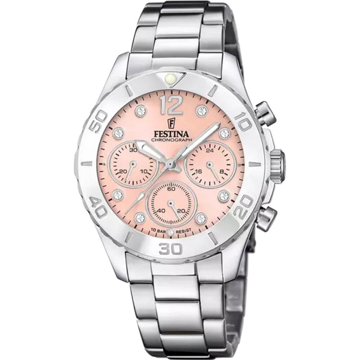Festina F20603/7 Damenuhr Boyfriend Chronograph 39mm 10ATM