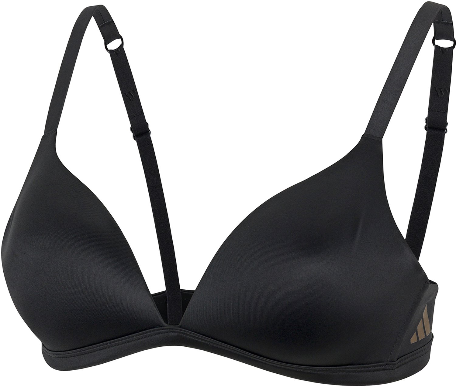 BH ohne Bügel mit gepolsterten Cups Schwarz - ADIDAS XL