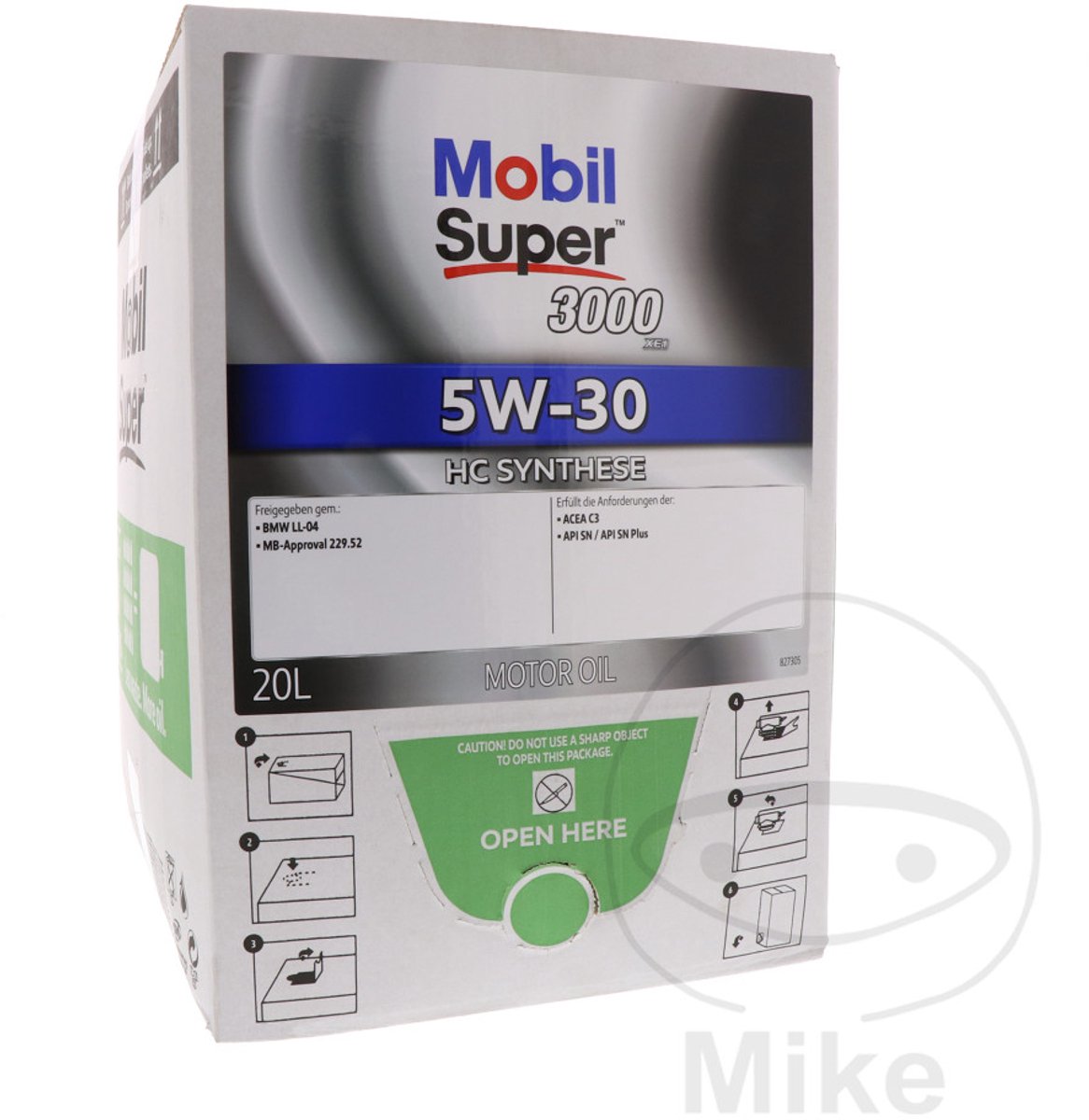 Mobil Super 3000 XE1 5W-30 20 Liter BAG-IN Box
