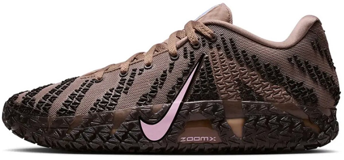 Nike Ja 3 EP Showstopper Herren-Sneakers Braun Nerzbraun Pink-Schaum HF2794-200 44.5 gray