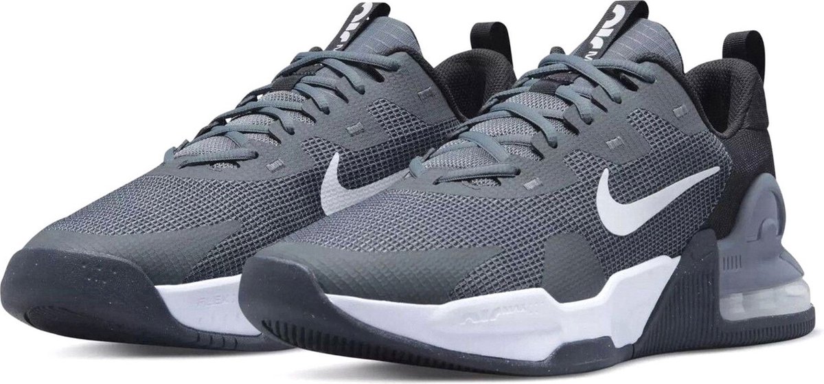 Nike Air Max Alpha Trainer 5 Smoke Grey Herren Sneaker Dunkelrauchgrau Dunkelgrau Weiß DM0829-003 42.5 black