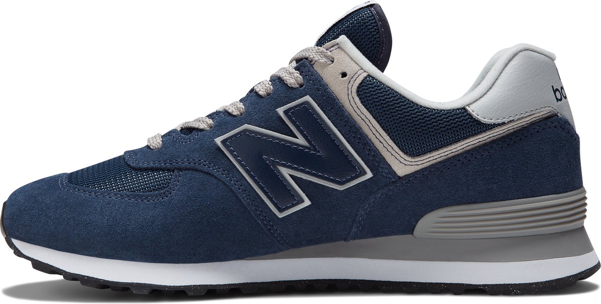 New Balance 574 Core Pack – Marineblaue Unisex-Sneaker, Blau, Weiß, ML574EVN 45 black
