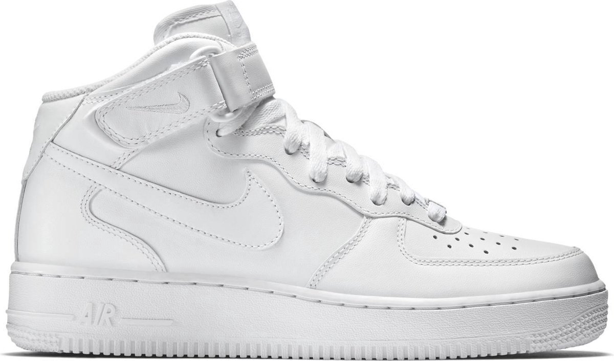Nike Herren Air Force 1 Mid 07 Weiß Herren Sneaker 315123-111 41 white