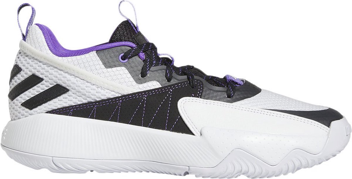Adidas Dame Certified EXTPLY 2.0 Weiß Purple Rush Herren Sneaker Cloud-Weiß Core-Schwarz ID1810 46 white