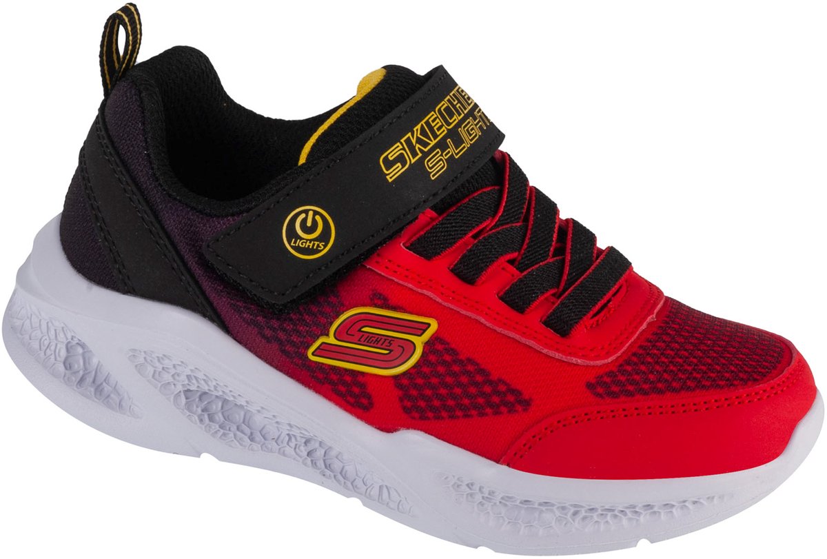 Skechers Meteor-Lights - Krendox, für Jungen rote Sneaker 37 rot