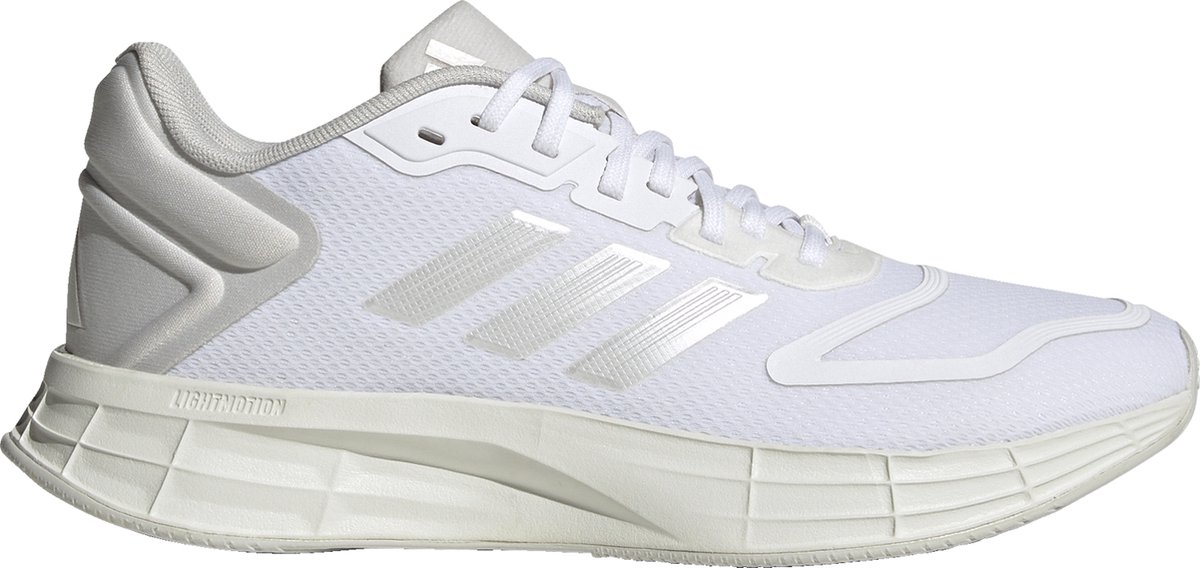 Adidas  Duramo 10 Weiß Zero Metallic Grau Damen Sneaker Wolkenweiß Grau-Eins HP2388 40 white
