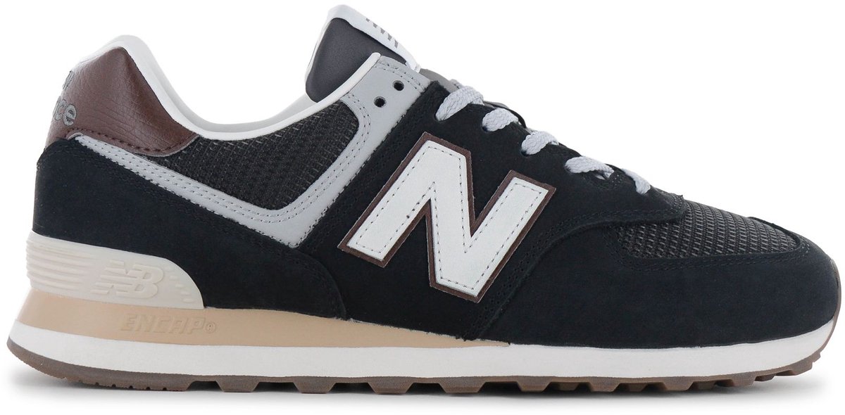 Klassische Unisex-Schuhe New Balance 574 Lifestyle (U5748SB) 40.5 black