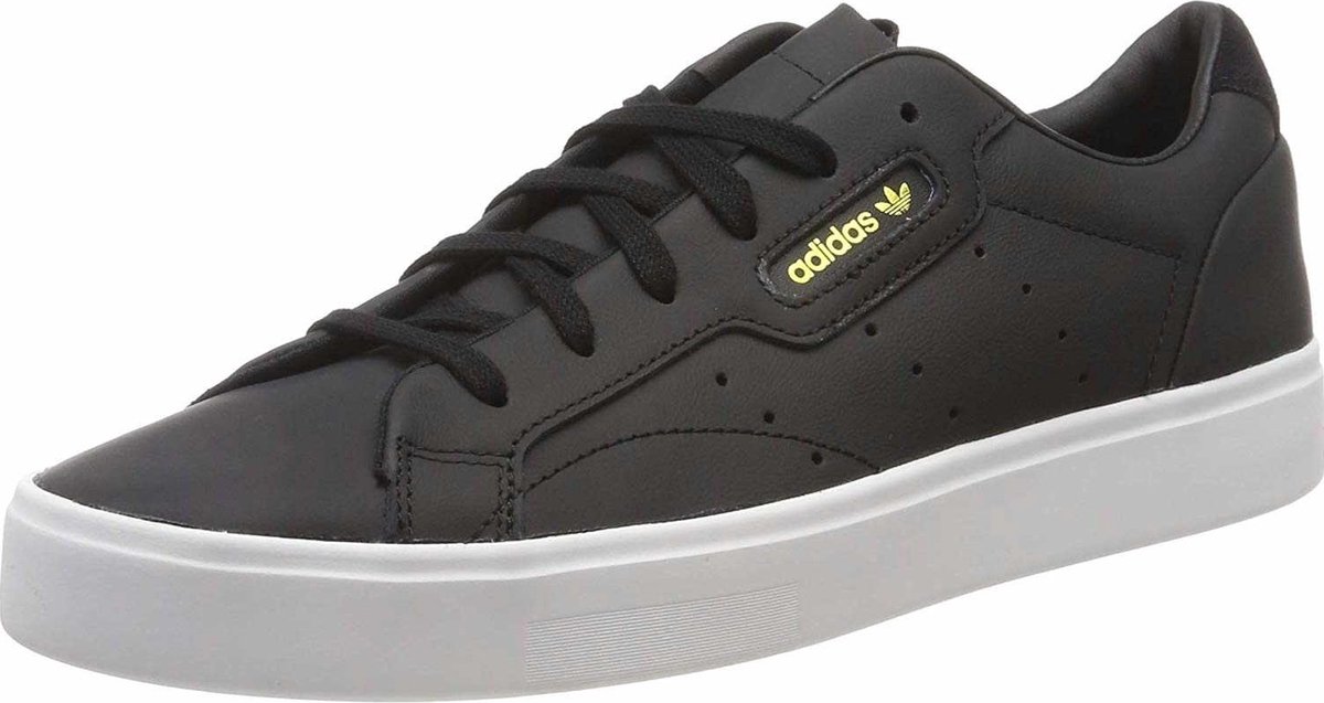 Adidas Sleek Core Black Crystal White Damen CG6193 38 gray