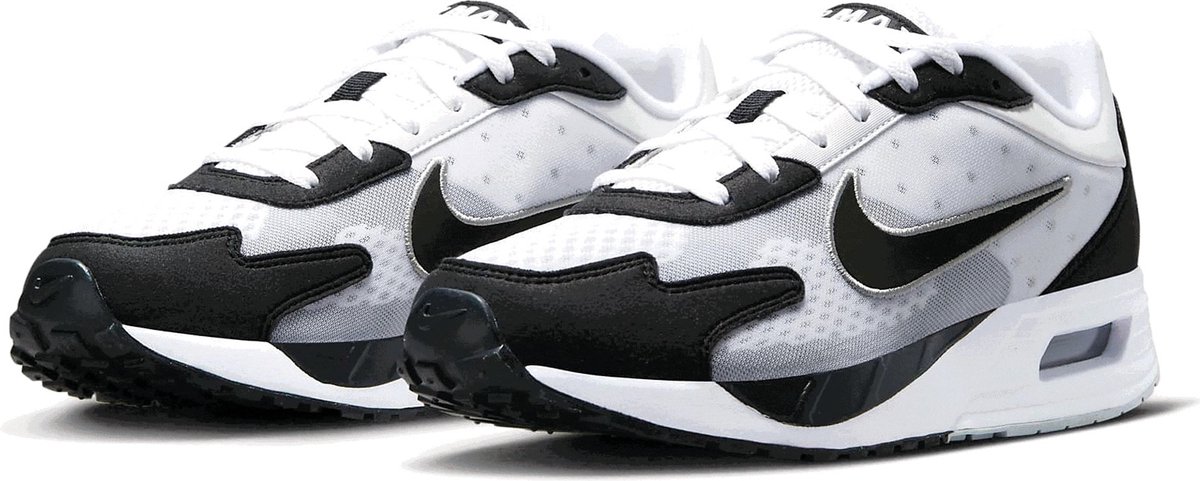Nike Air Max Solo Schwarz Weiß Herren Sneakers Pure-Platinum DX3666-100 44 white