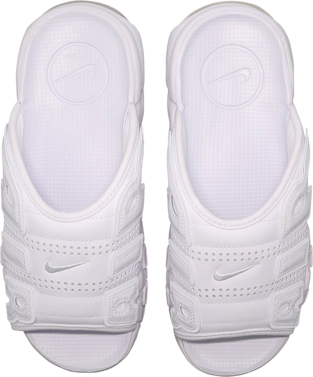 Nike Air More Uptempo Slide Triple White Herren Sneaker FD9883-101 41 white
