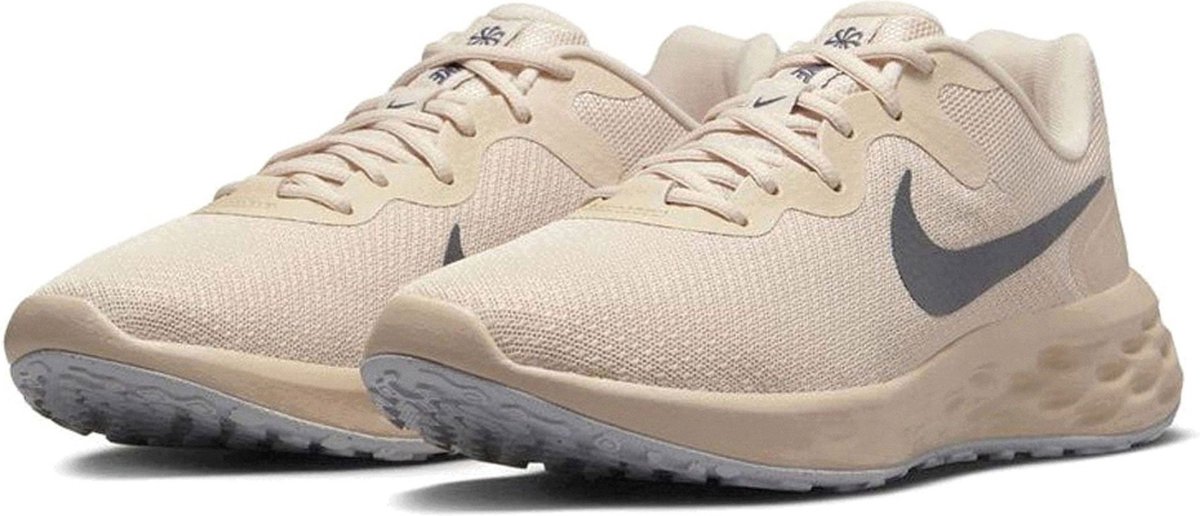 Nike Revolution 6 Next Nature Oatmeal Herren Sneaker Creme Oxygen-Lila Gridiron DC3728-101 41 beige