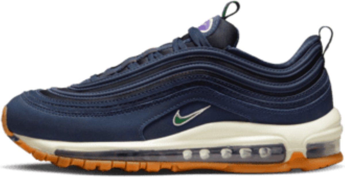 Nike Air Max 97 Letterman Pack Damen-Sneaker Blau Obsidian Gorge-Grün DR9774-400 44 black