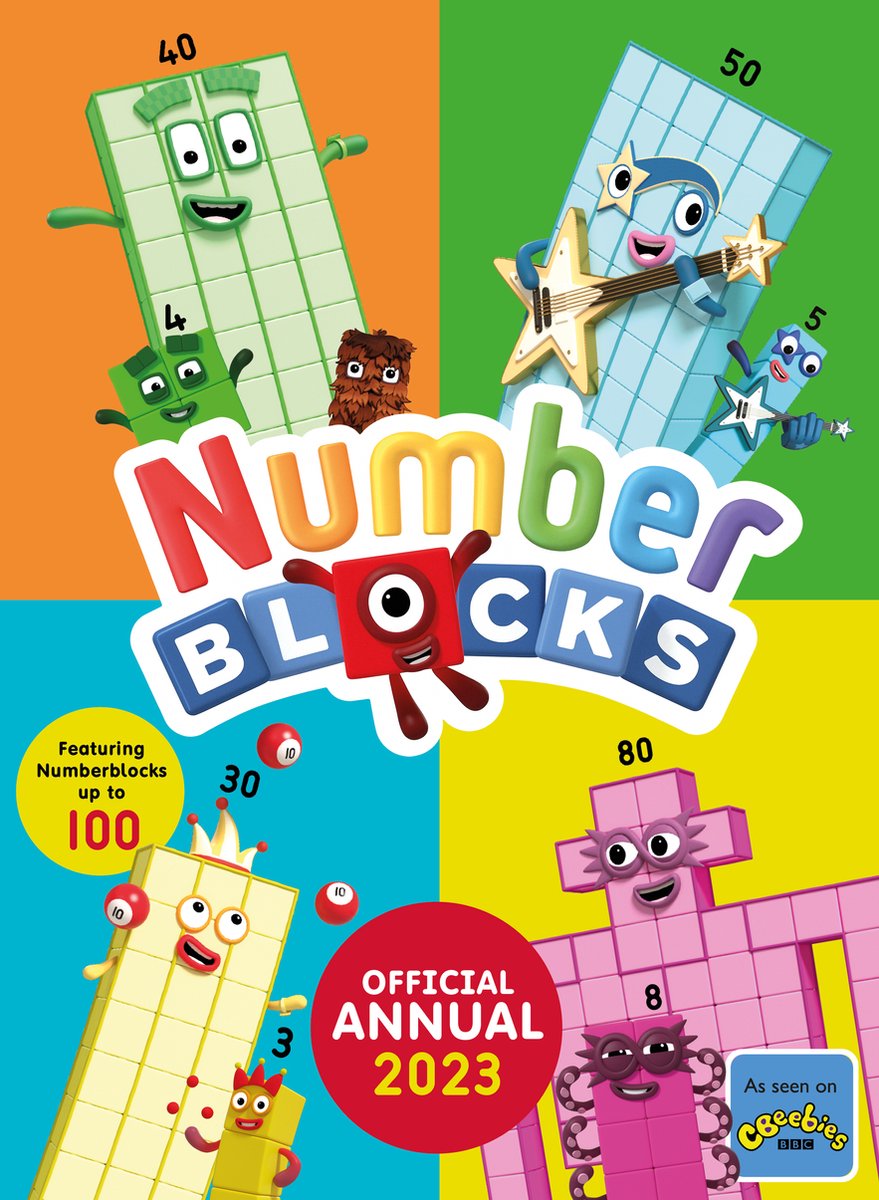 Numberblocks Jahresbuch 2023 von Sweet Cherry Publishing Gebundenes Buch 9781782269915