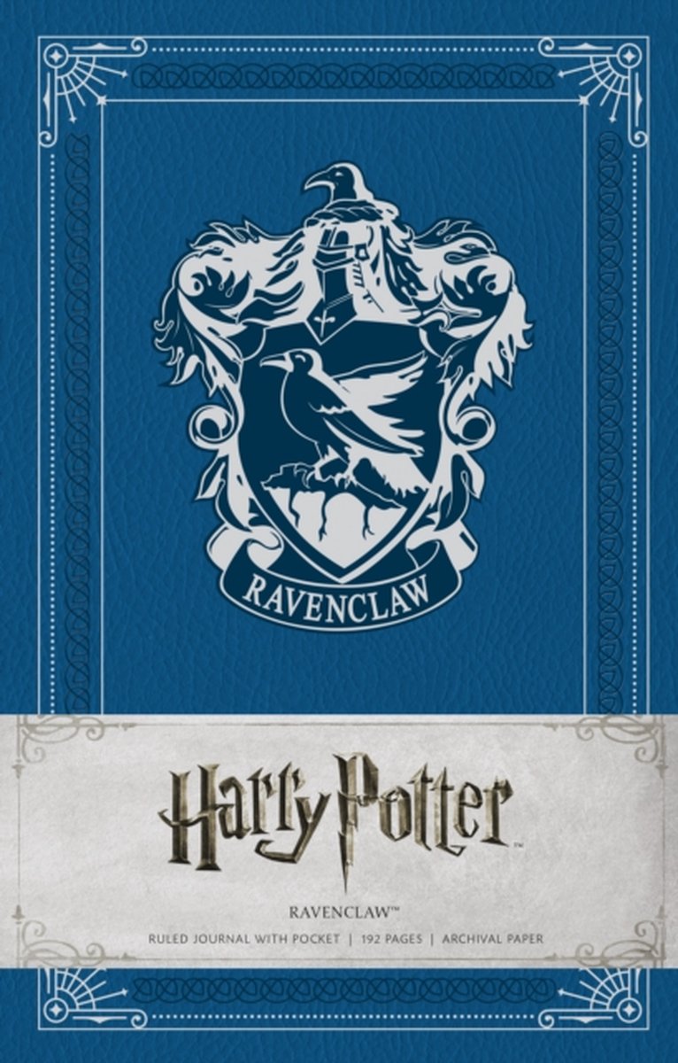 Harry Potter Ravenclaw Hardcover Liniertes Notizbuch von Insight Editions Hardback Buch 9781608879496