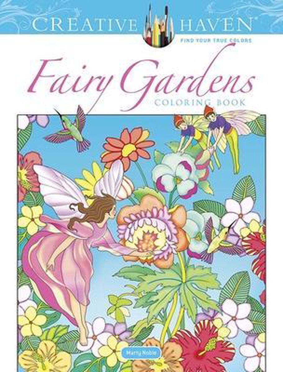 Kreativer Zufluchtsort Feengärten Malbuch von Marty Noble Taschenbuch 9780486846651