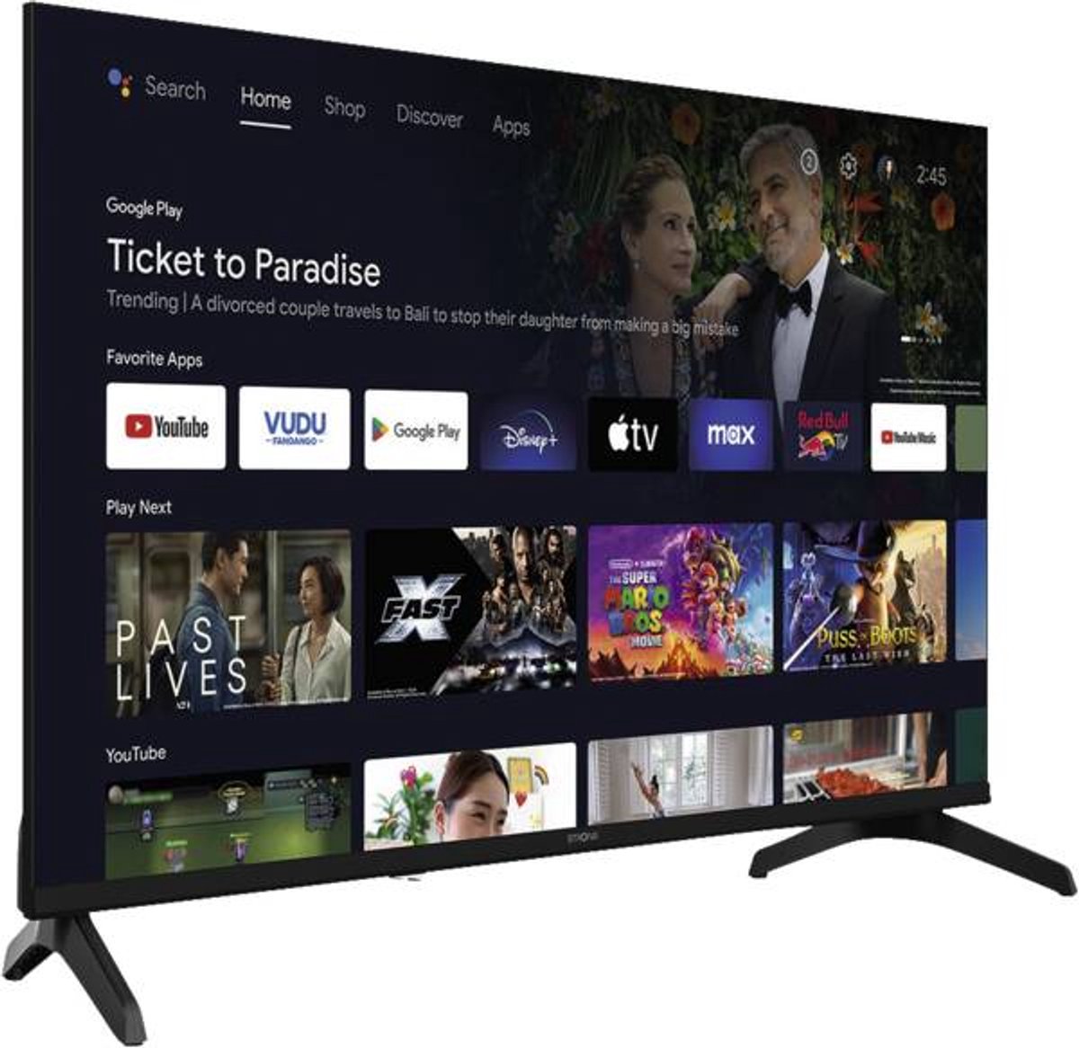 40  Starker SRT40FH5553 Full HD Fernseher Android TV WiFi DVB-T2 HEVC HDR