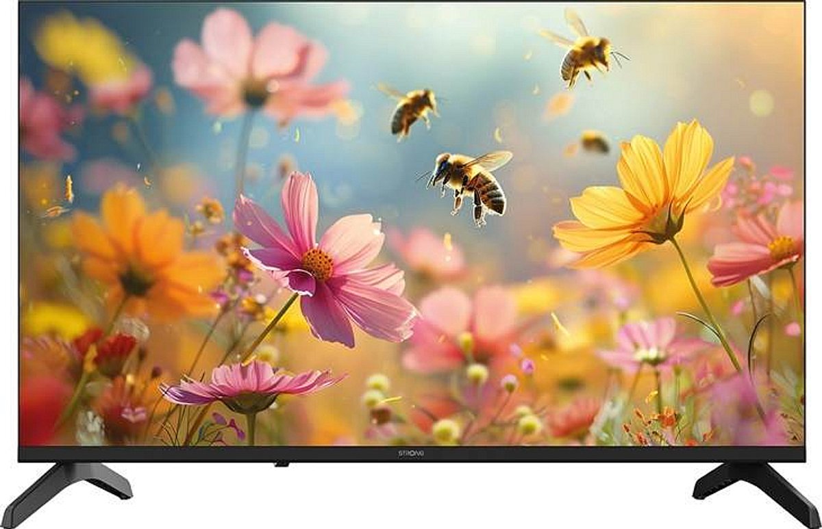 32  Starker Smart Android TV DVB-T2 HEVC Wi-Fi Bluetooth Fernbedienung