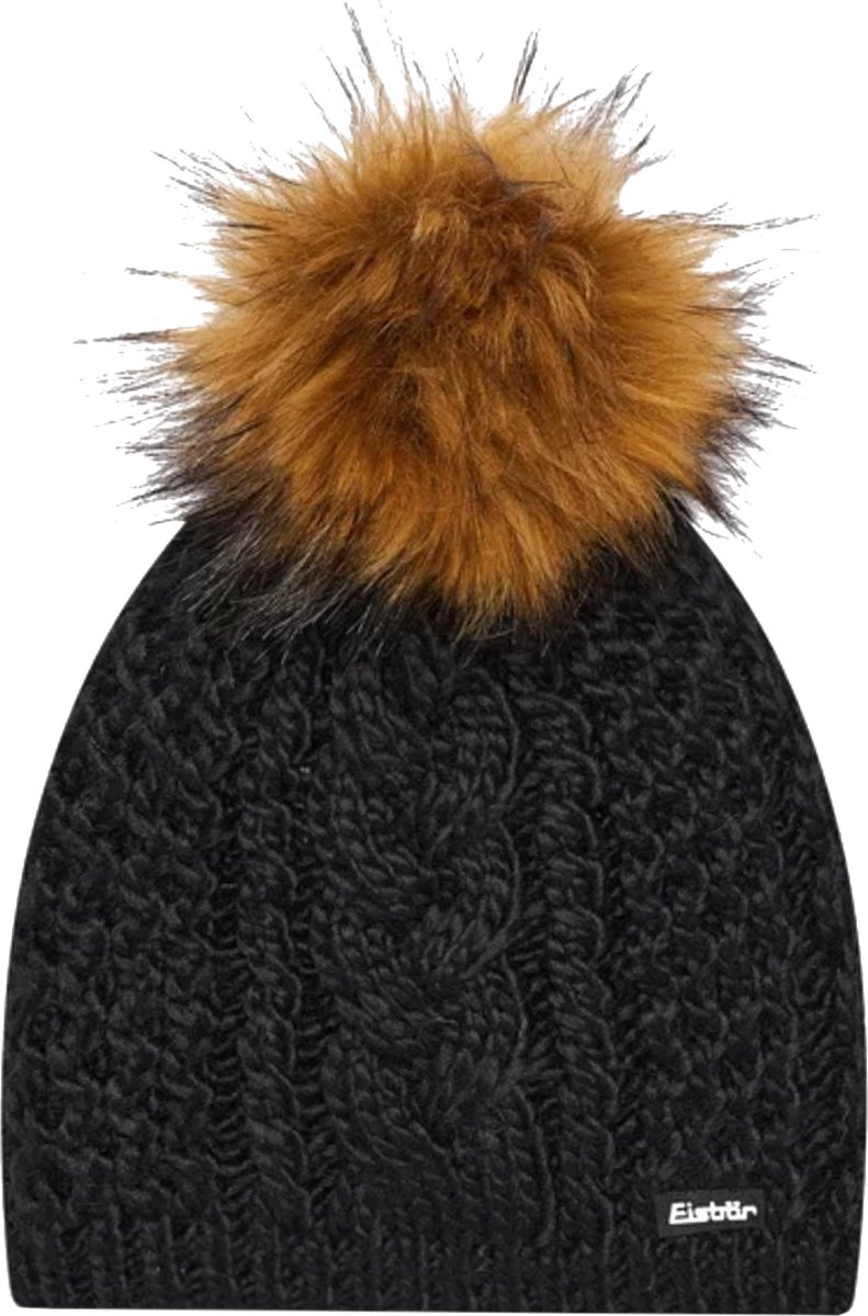 Eisbar Afra Lux, Damen schwarze Cap One size schwarz