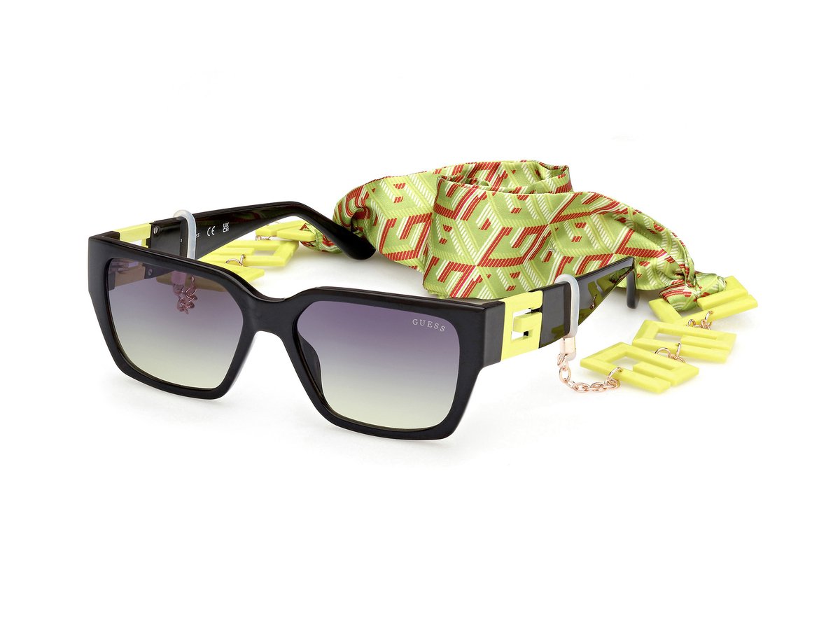Guess Gu7916 41b Unisex Sonnenbrille Black/55-16-145 black