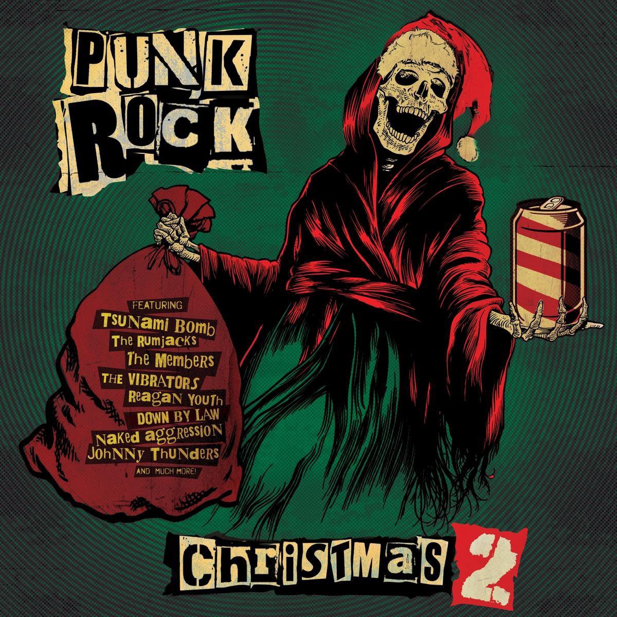 LP-Schallplatte VARIOUS - Punk Rock Christmas 2 CLO1504 Cleopatra 2021 US Rock brown