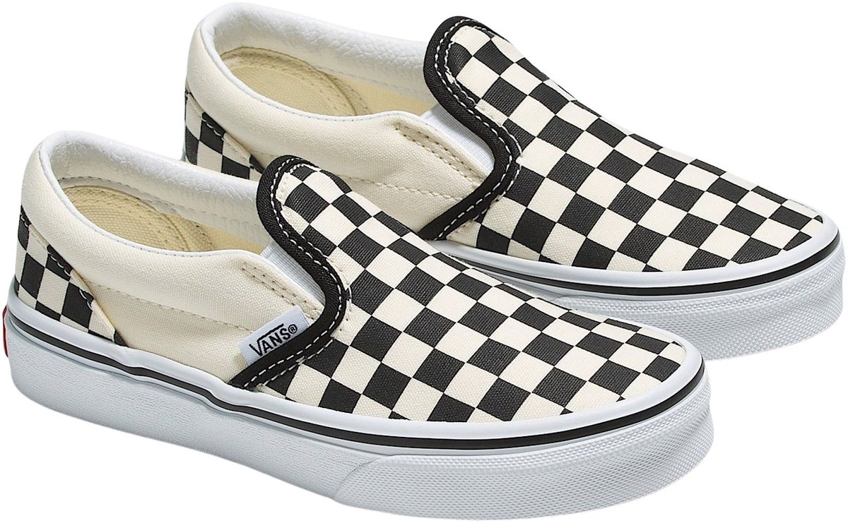 Vans Classic Slip-On Karomuster (PS) 30 white