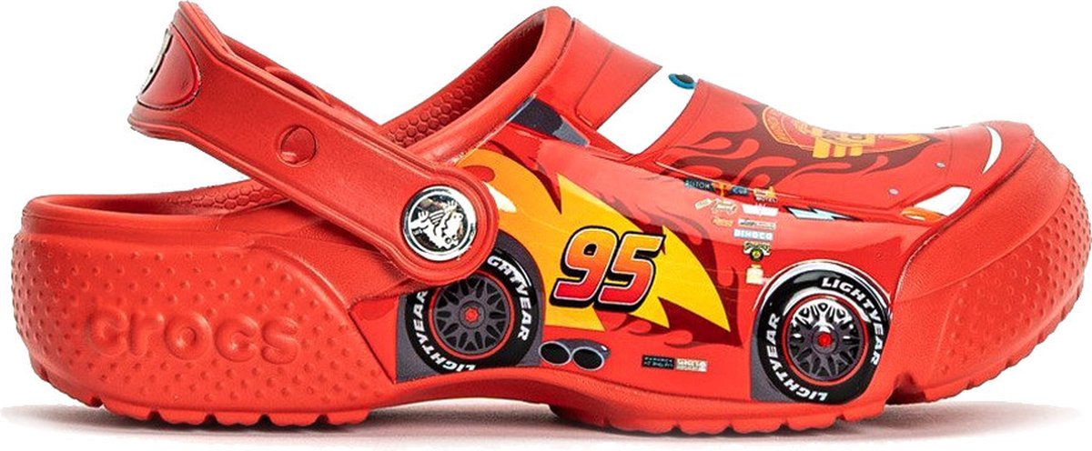 Cars x Crocs Classic Clog Kinder Fun Lab - Lightning McQueen Kindersneaker Rot 204116-8C1 22-23 red