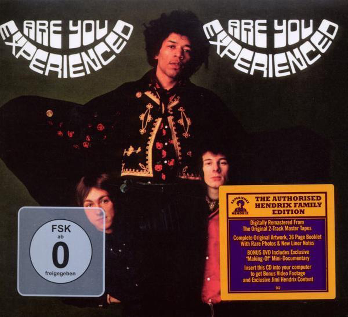 CD JIMI HENDRIX EXPERIENCE - Are You Experienced 88697631792 Experience Hend 2010 Europa Rock Gebraucht black
