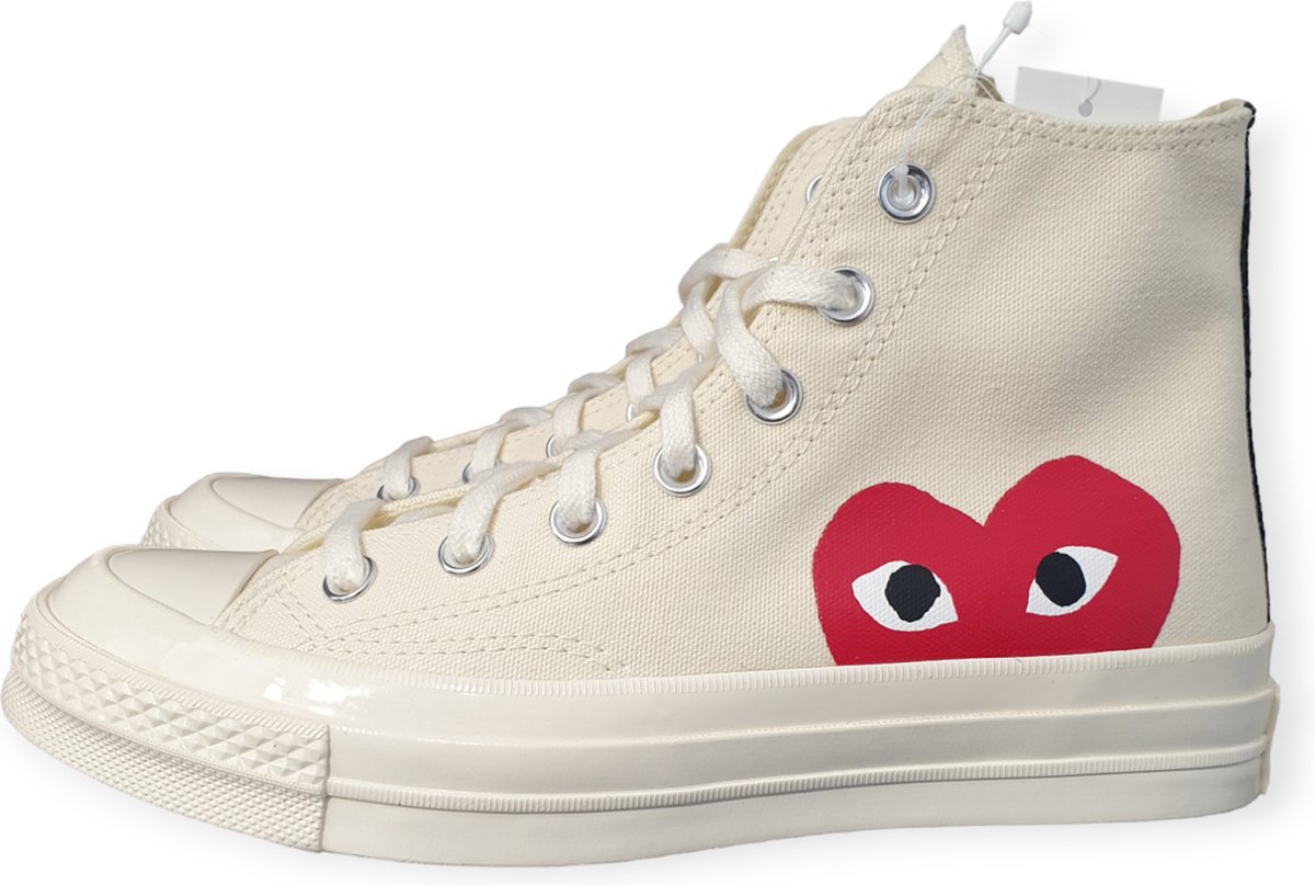 Converse Comme des Garçons Weiß Hoch EU 38 weiß