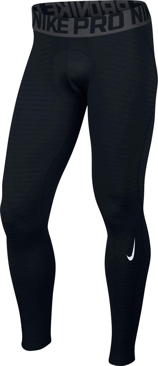 Nike Pro Warm Sporthose Herren Schwarz 725039-010 M black