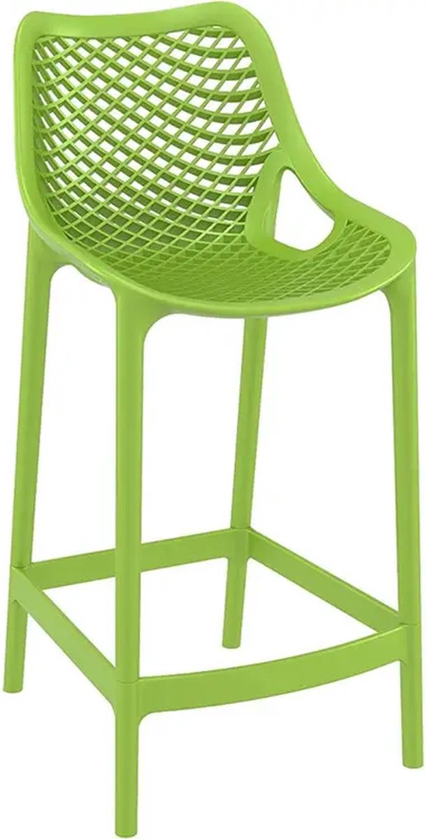 Siesta Air 75 Barhocker aus Kunststoff - hellgrün