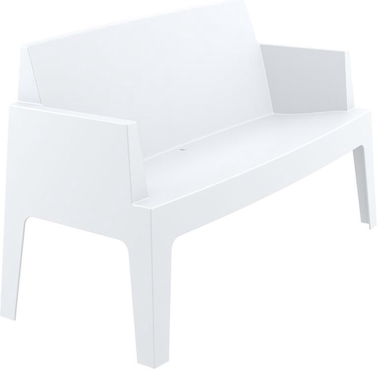 Siesta Box Sofa Loungebank - stapelbar - weiß