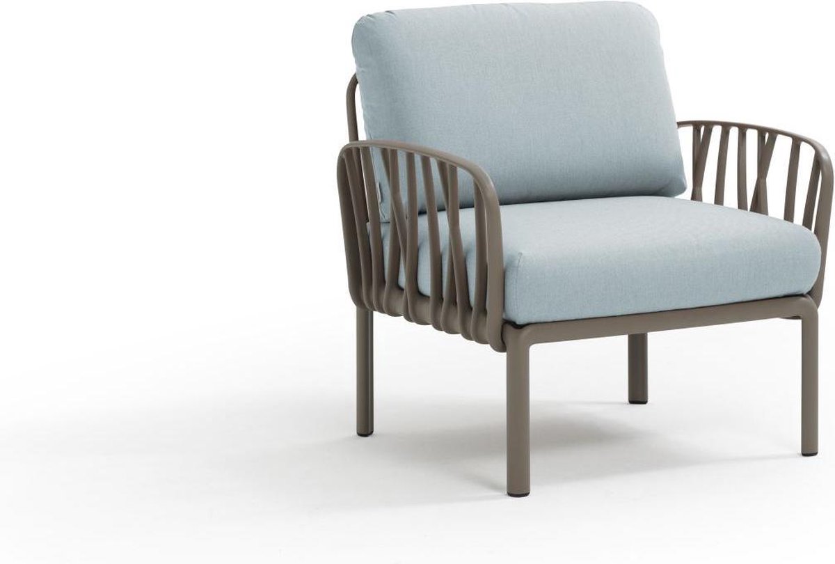 Nardi Komodo Poltrona - Garten Loungesessel - tortora/ghiaccio Sunbrella