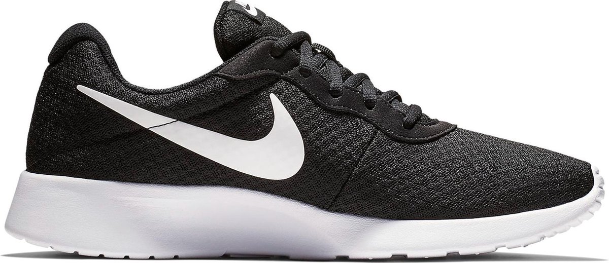 Nike Tanjun Low-Top Freizeitschuhe Damen Schwarz Weiß 812655-011 38 white