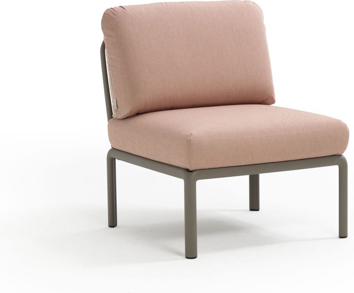 Nardi Komodo Elemento Centrale - Garten Loungesessel - Mittelteil - tortora/rosa quarzo