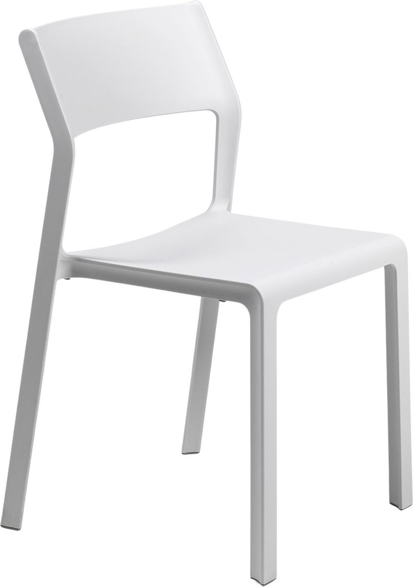 Nardi Trill Bistrot Gartenstuhl - stapelbar - bianco