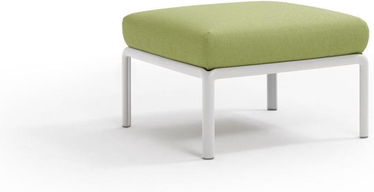 Nardi Komodo Pouf - Garten Loungesessel - bianco/avocado Sunbrella