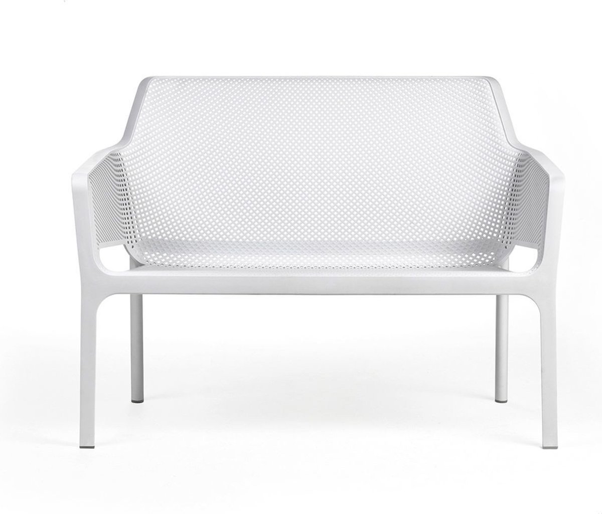 Nardi Net Bench Loungebank - stapelbar - bianco