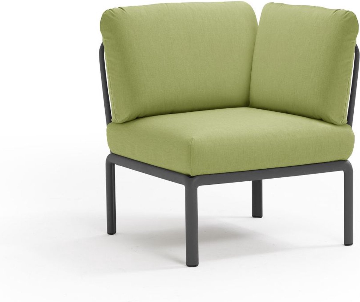 Nardi Komodo Elemento Angolo - Garten Ecksessel - anthrazit/avocado Sunbrella