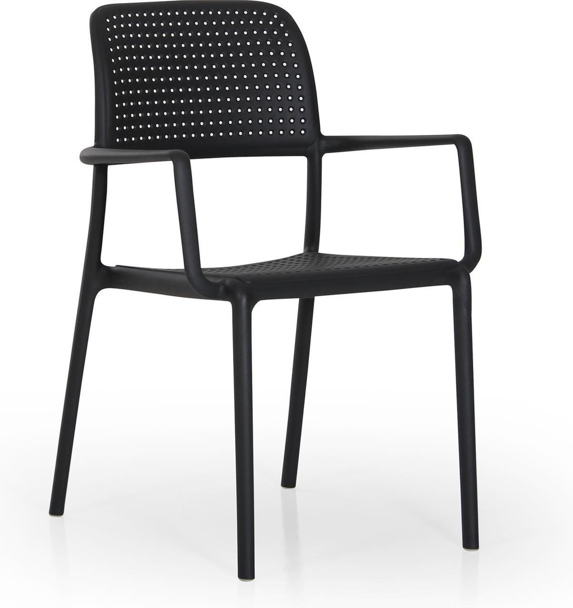 Nardi Bora Gartensessel - stapelbar - antracite