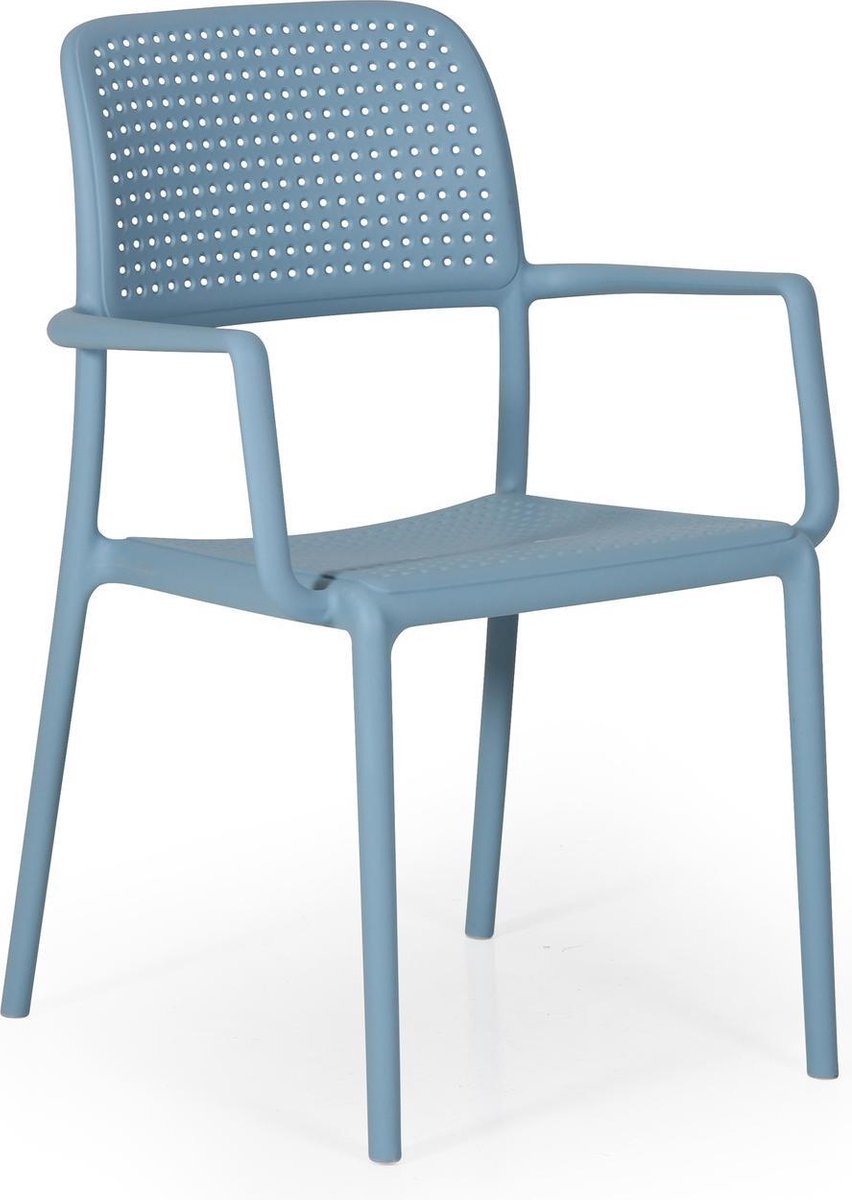 Nardi Bora Gartensessel - stapelbar - celeste