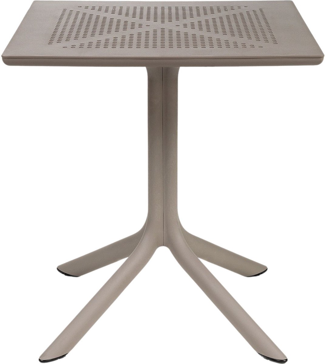 Nardi Clip 70 Gartentisch - 70x70 cm - tortora
