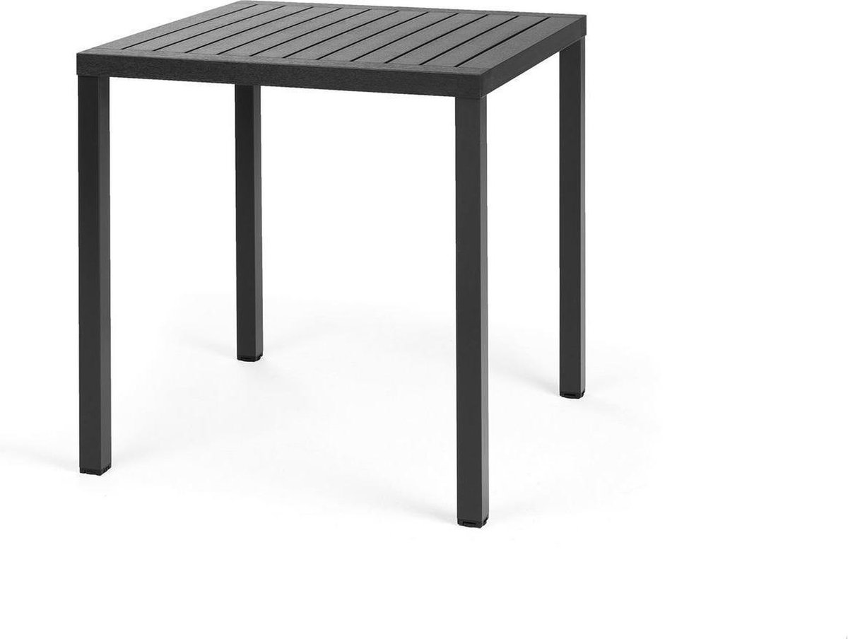 Nardi Cube 70 Gartentisch - 70x70 cm - stapelbar - antracite