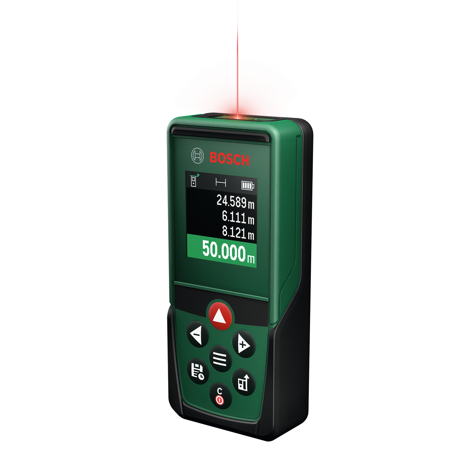 Bosch DIY - PLM 50-23 Laser-Entfernungsmesser mit Flächen- und Volumenberechnung bis 50m